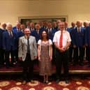 Builth Wells Male Voice Choir at the Metropole Hotel in Llandrindod Wells