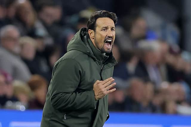 Wolves boss Cesar Peixoto at Burnley