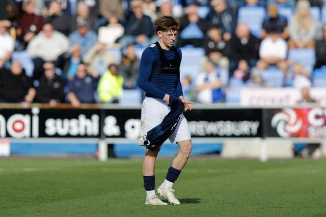 Shrewsbury finished with nine-men, as Jay Turner-Cooke and Isaac Fletcher were dismissed late on.