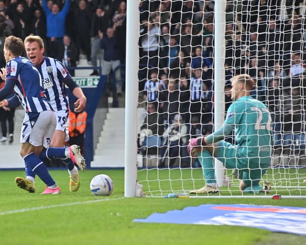West Bromwich Albion V Blackburn Rovers. W: Goal: Felix Horn Myhre