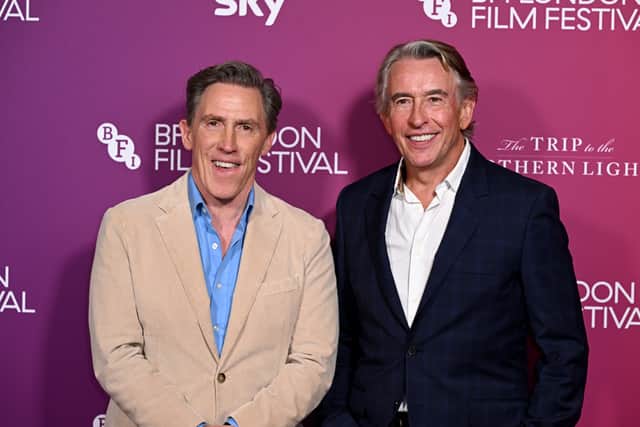 Brydon and Steve Coogan star in popular comedy series The Trip (Doug Peters/PA)