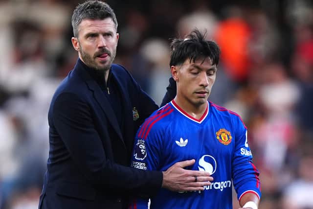 Lisandro Martinez’s outburst meant for an interesting week at Manchester United (Bradley Collyer/PA)