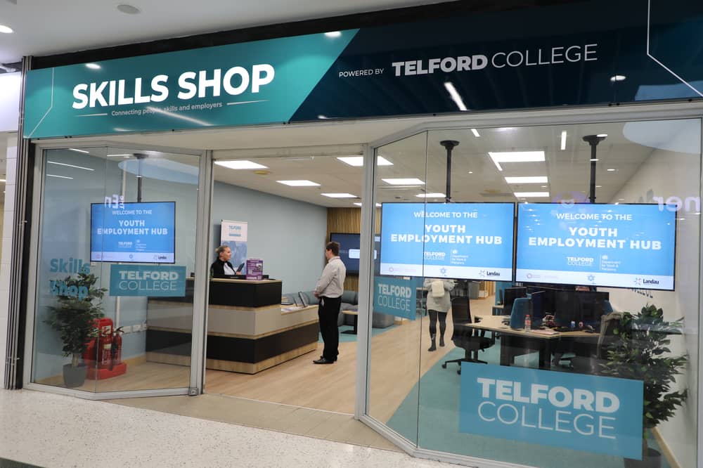 Telford College's Skills Shop