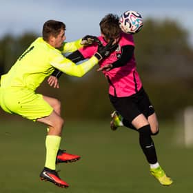 Action from FC Nations Development's clash with Haughmond AC in the Fiat Division Picture: Euan Manning