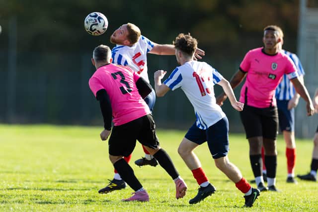 Haughmond AC battled to a 1-0 victory