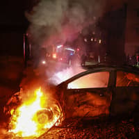 Blaze at St Petersburg oil sites as Kyiv launches more than 1,000 drones