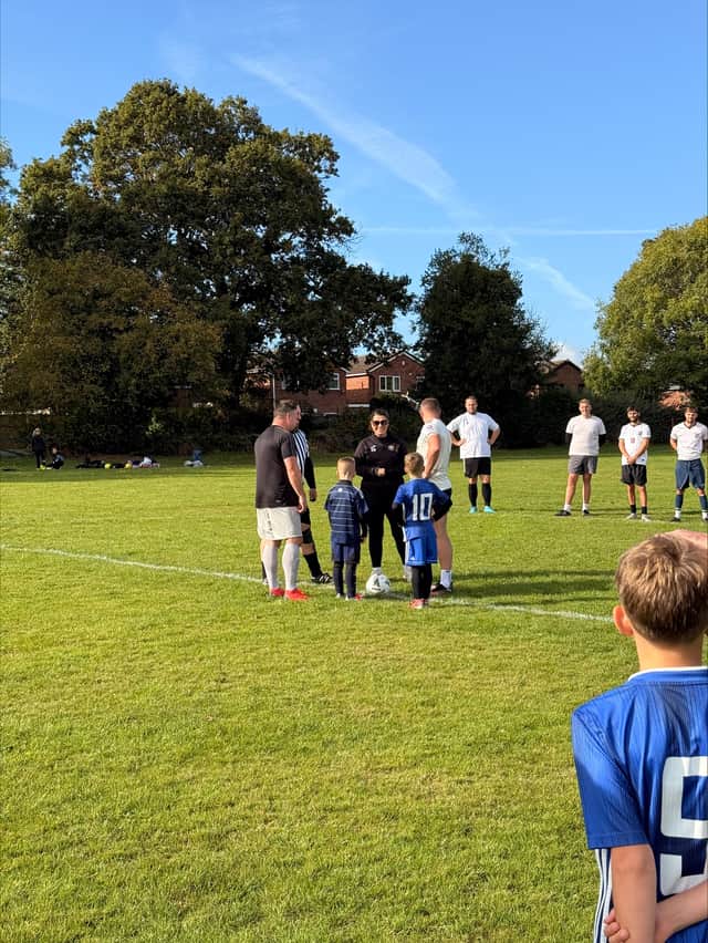 Preparing for kick off