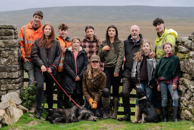 Our Farm Next Door: Amanda, Clive And Kids (Channel 4/PA)