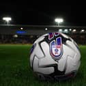 A general view of a match ball