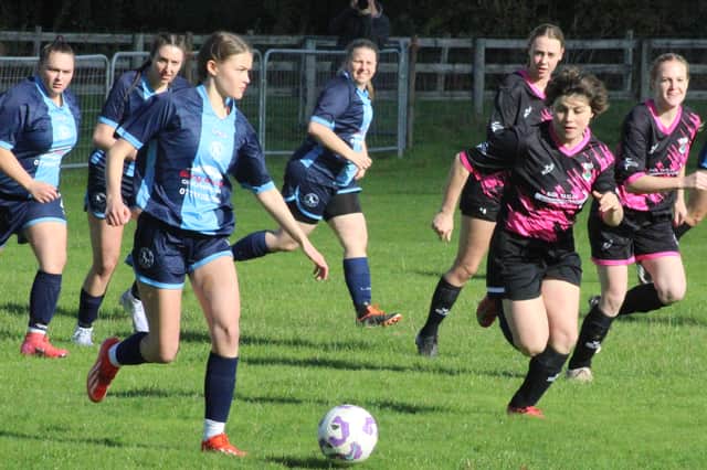 Penalties were needed to decide the tie at The Racecourse