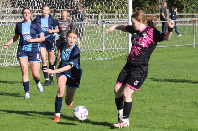 Penybont United beat Talgarth Town in the Central Wales Cup Pictures: Stuart Townsend