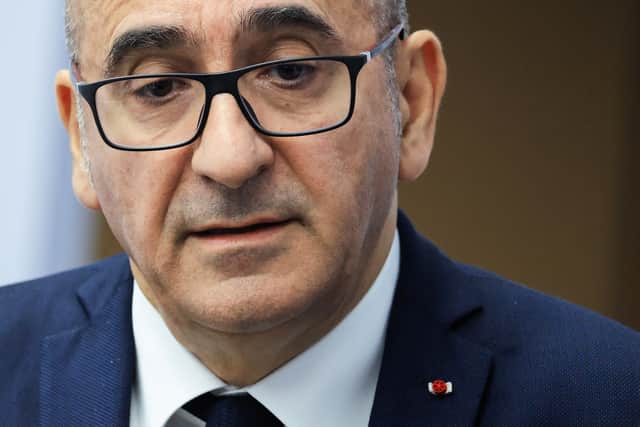 Laurent Nunez had offered his resignation (AP)