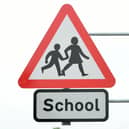 School crossing sign