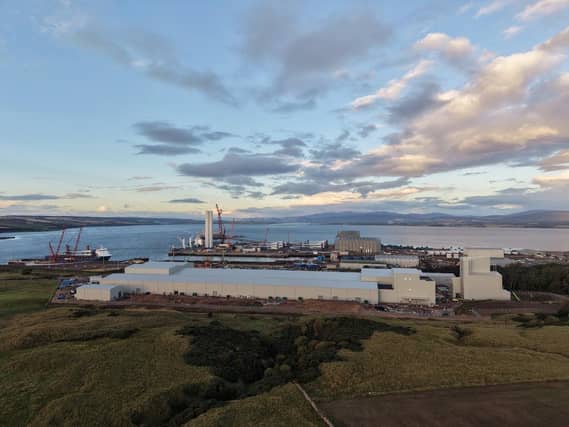 Sumitomo factory at Port of Nigg