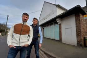 The delipidated building was bought at auction in 2022 by Shropshire Design founders Peter Snowdon and Wesley Fellows