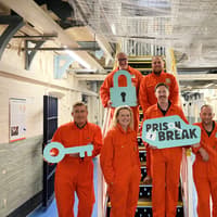 Businesses 'escape' Shrewsbury Prison for hospice fundraiser