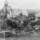 The Springwell Pit may well have looked something like this - this is the Moat Hall mine in the shadow of the Stiperstones, perhaps around the 1880s.