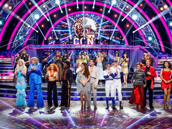 Contestants on Strictly Come Dancing