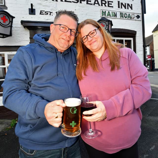 Mike and Kirstie cannot wait to get going at the Shakespeare 