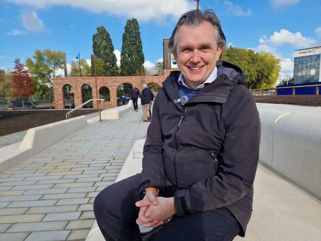Rob Wilson, Shropshire Council's portfolio holder for transport and regeneration