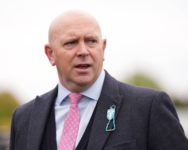 Trainer Owen Burrows was pleased with King High's victory in the Silver Tankard Stakes at Pontefract