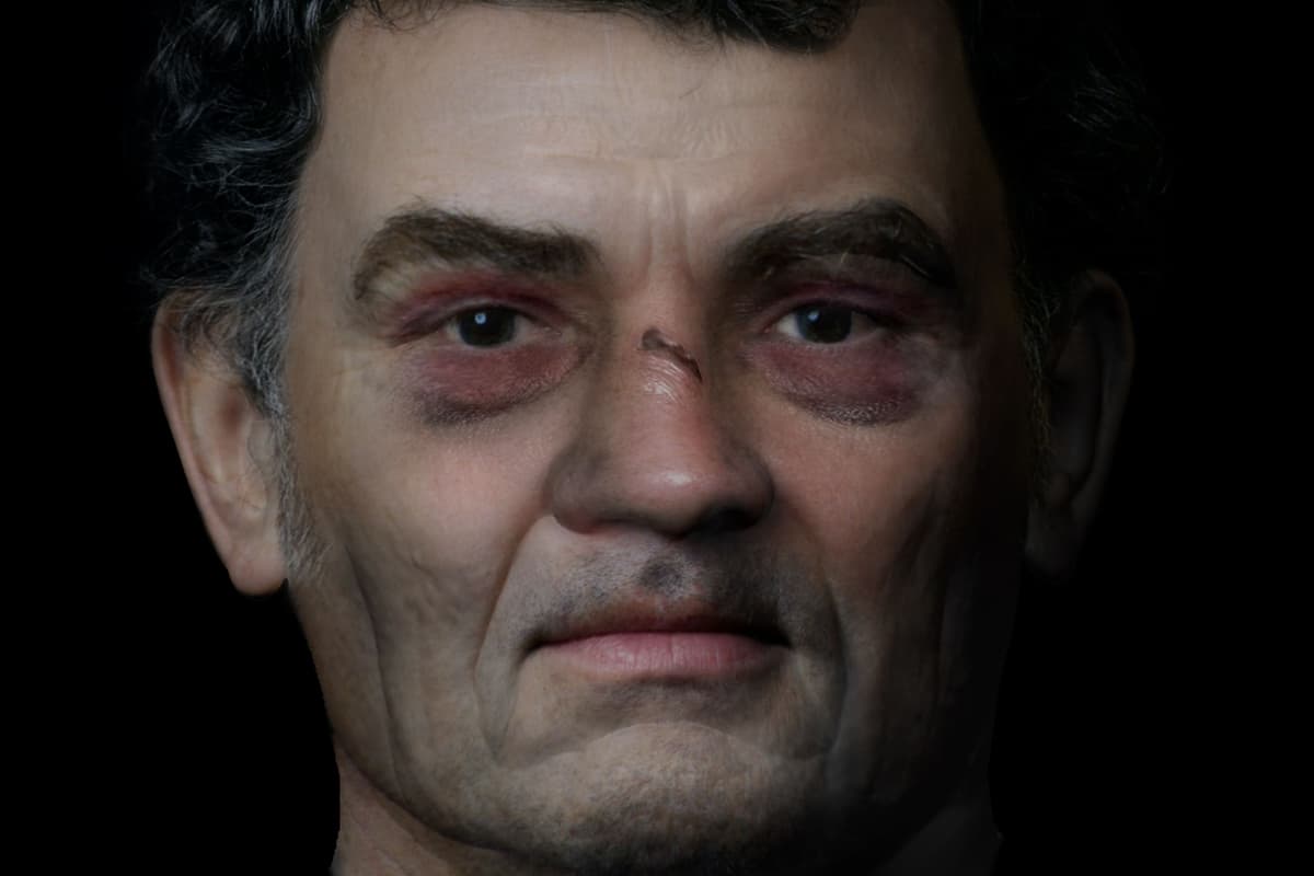 Face of man from Roman Scotland revealed in new reconstruction