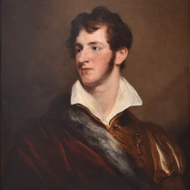 The portrait of Philip Corbet by Sir Martin Archer Shee which sold for £4,200.