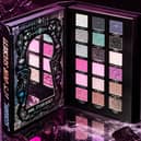 P.Louise's brilliantly spooky £45 Secrets in the Shadows Halloween palette opens to reveal 54 eyeshadows, with a clever light-up feature adding to the drama.