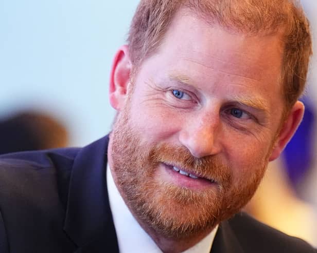 Headshot of the Duke of Sussex