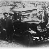 The Chevrolet which reached the top of The Wrekin in 1929