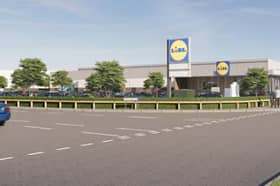 How the new Lidl in Bicton Heath could look