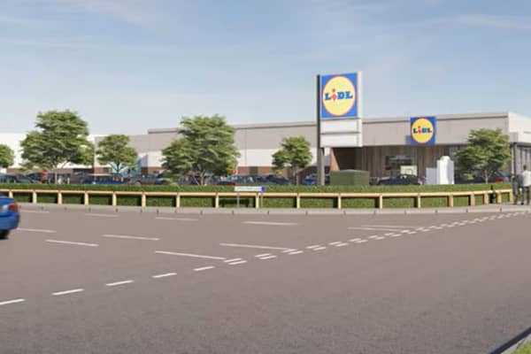 How the new Lidl in Bicton Heath could look