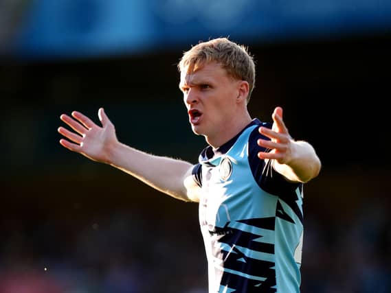 Connor Taylor gestures