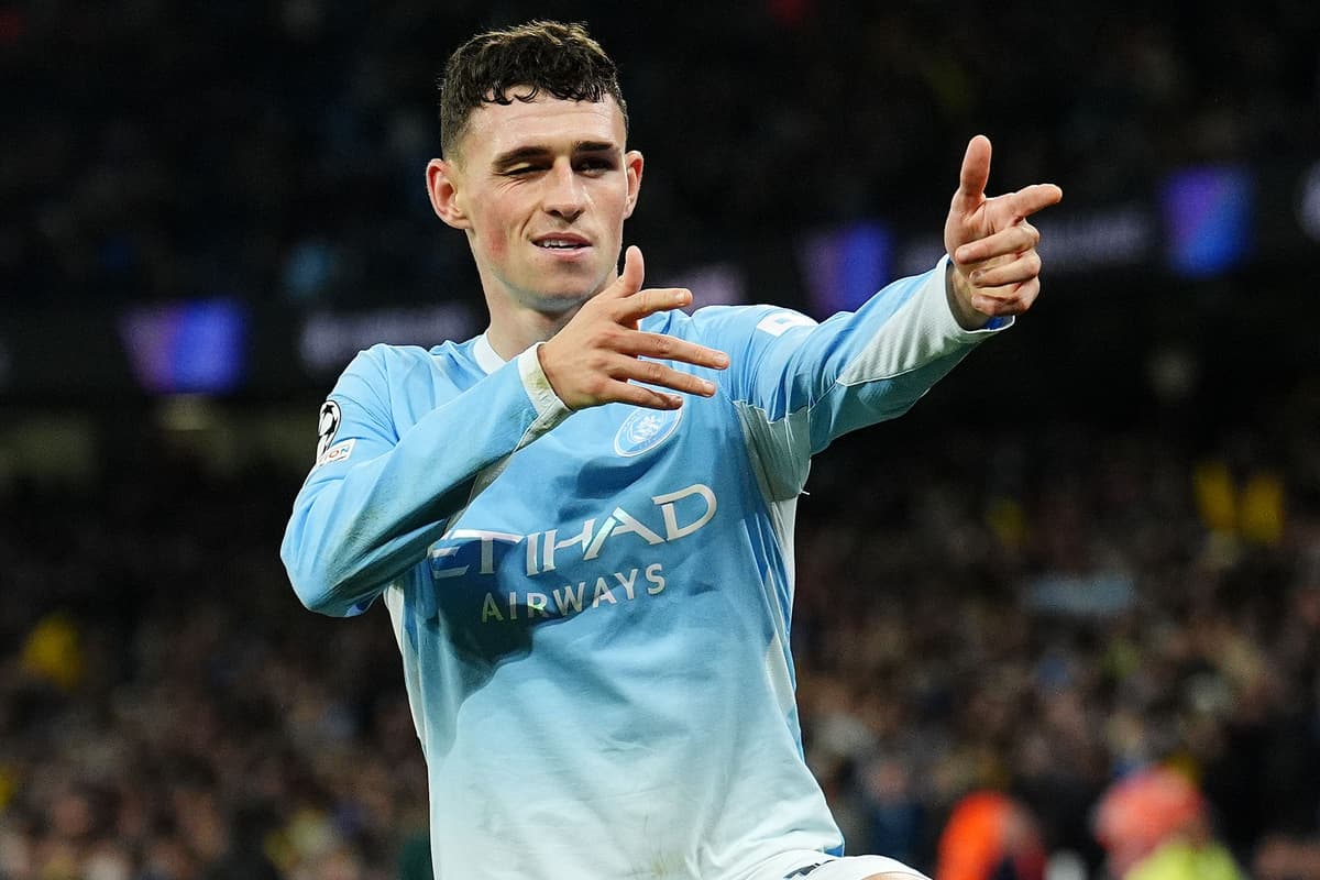 Phil Foden erzielt einen Hattrick beim Heimsieg von Manchester City gegen ...