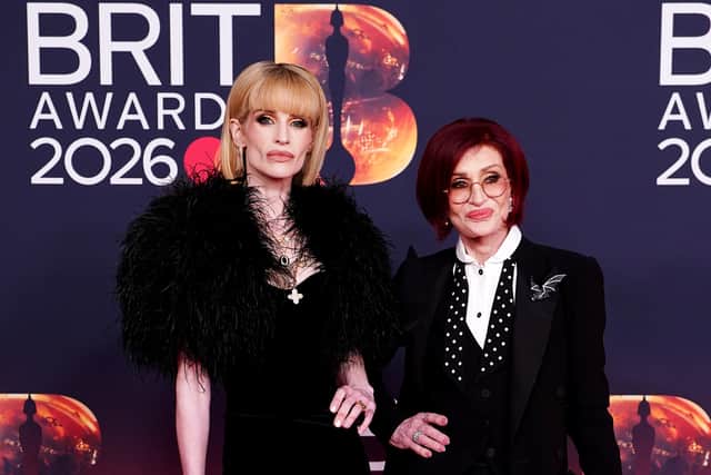 Sharon with youngest daughter Kelly (Ian West/PA)