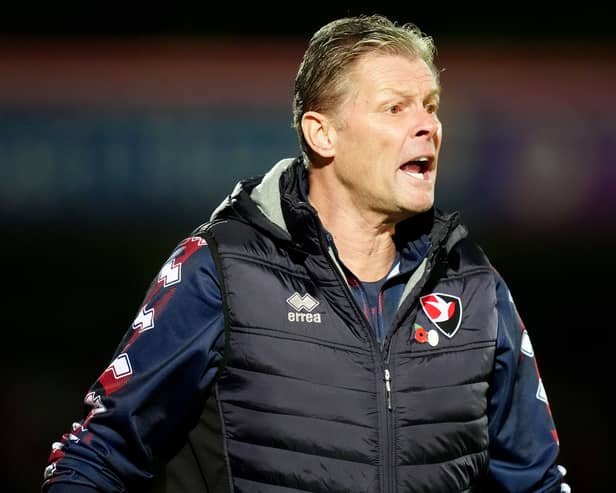 Cheltenham manager Steve Cotterill