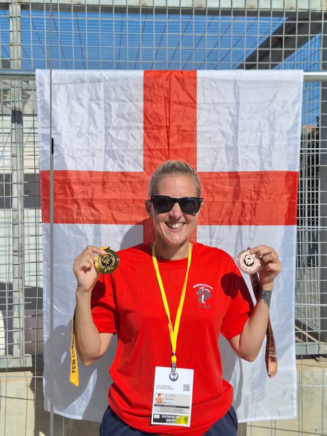 Heidi Jones, from Telford, won big at the 51st FEW Wadokai European Championships
