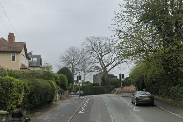 Police said the incident happened at exactly 1.24am on Copthorne Road, close to Woodfield Infant School