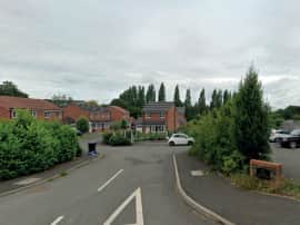 Access to the proposed Linden Fields development