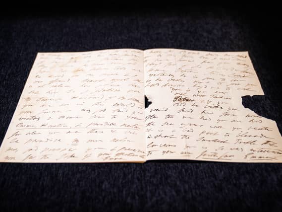 Admiral Horatio Nelson letter