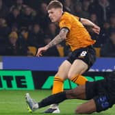Jordan James scores for Wolves against Portsmouth - but what grade did he end up with?