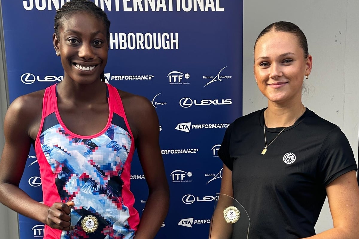 Gwen Klu and Helena Geissler win World Tennis Tour junior title
