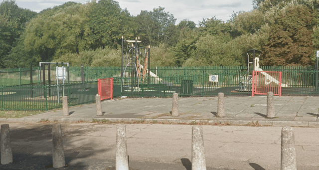 The Mary Webb Road play area in Shrewsbury