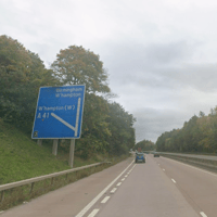 No injuries in four-vehicle crash on M54 near Albrighton