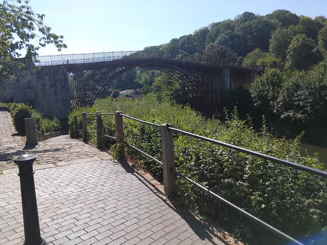 The Iron Bridge in Ironbridge