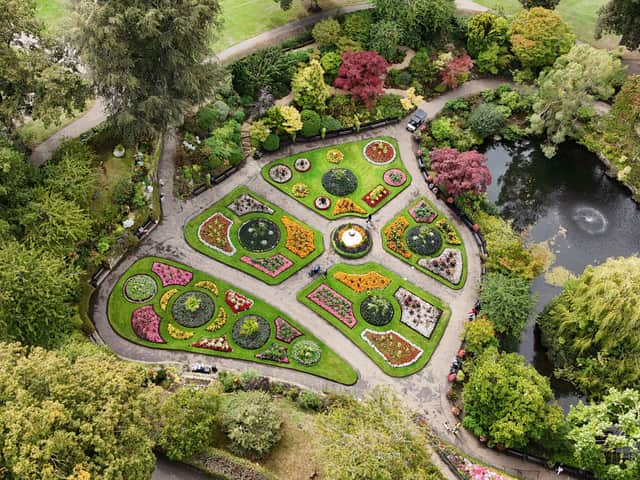 A bird's eye view of The Dingle, Shrewsbury. Picture: Shrewsbury Town Council