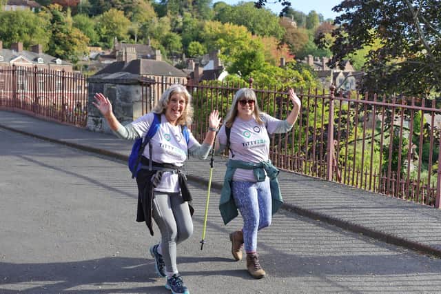 Walkers in Ironbridge