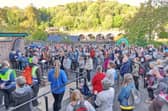 Crowds at this year's 'Titty Trail'