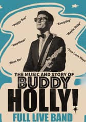 No Buddy Does it Better, a tribute show to Buddy Holly and The Crickets is coming to Builth Wells.