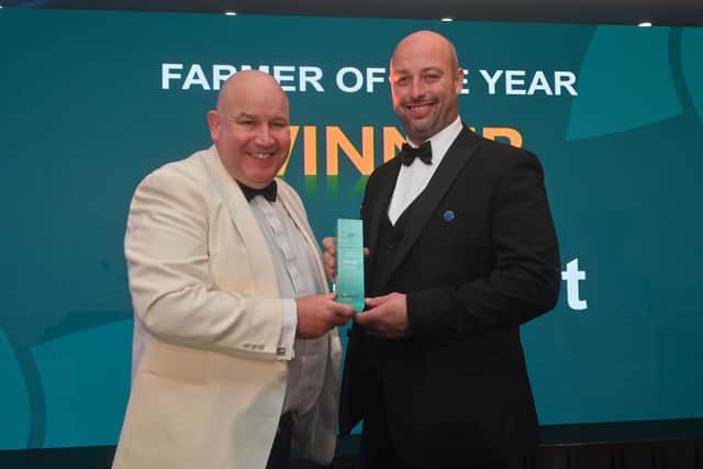 Farmer of the Year:  Lee Gilbert, with Dicky Dodd